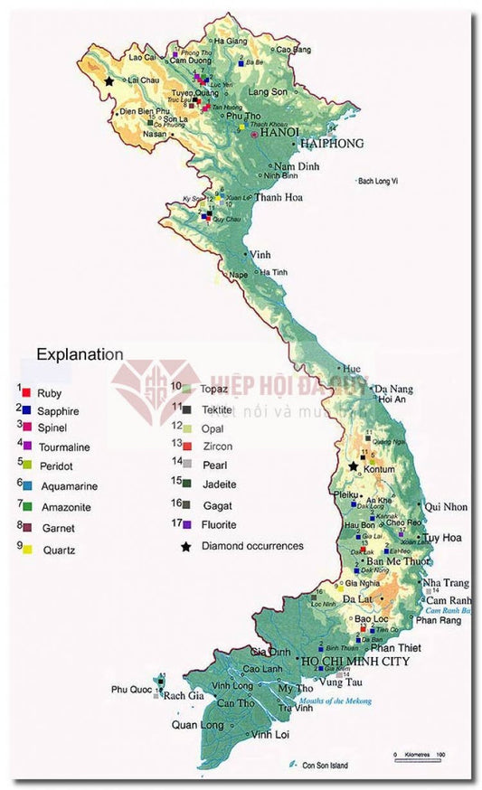 Tổng quan về Đá Quý tại Việt Nam (Gemstones in Vietnam)