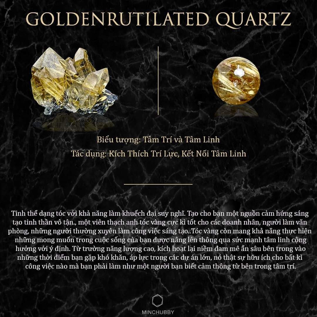 The Golden Rutilated Quartz